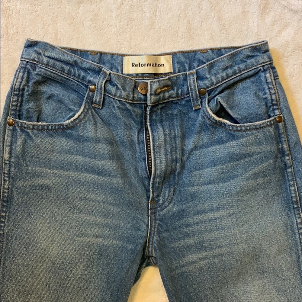 Reformation jeans size 26